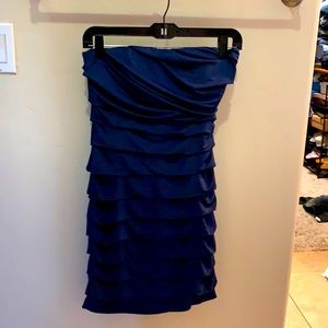 Fun dress navy blue